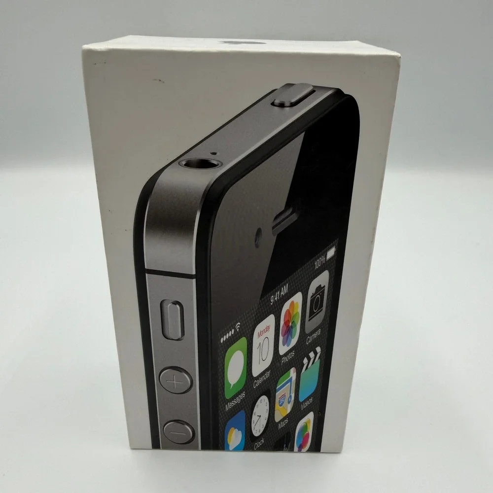 Apple iPhone 4S 8GB Black Empty Retail Box MF269LL/A with Internal Tray